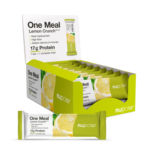 Nupo One Meal Bar Lemon Crunch meal replacement bar packshot
