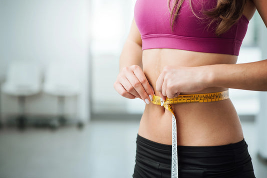 woman training at home