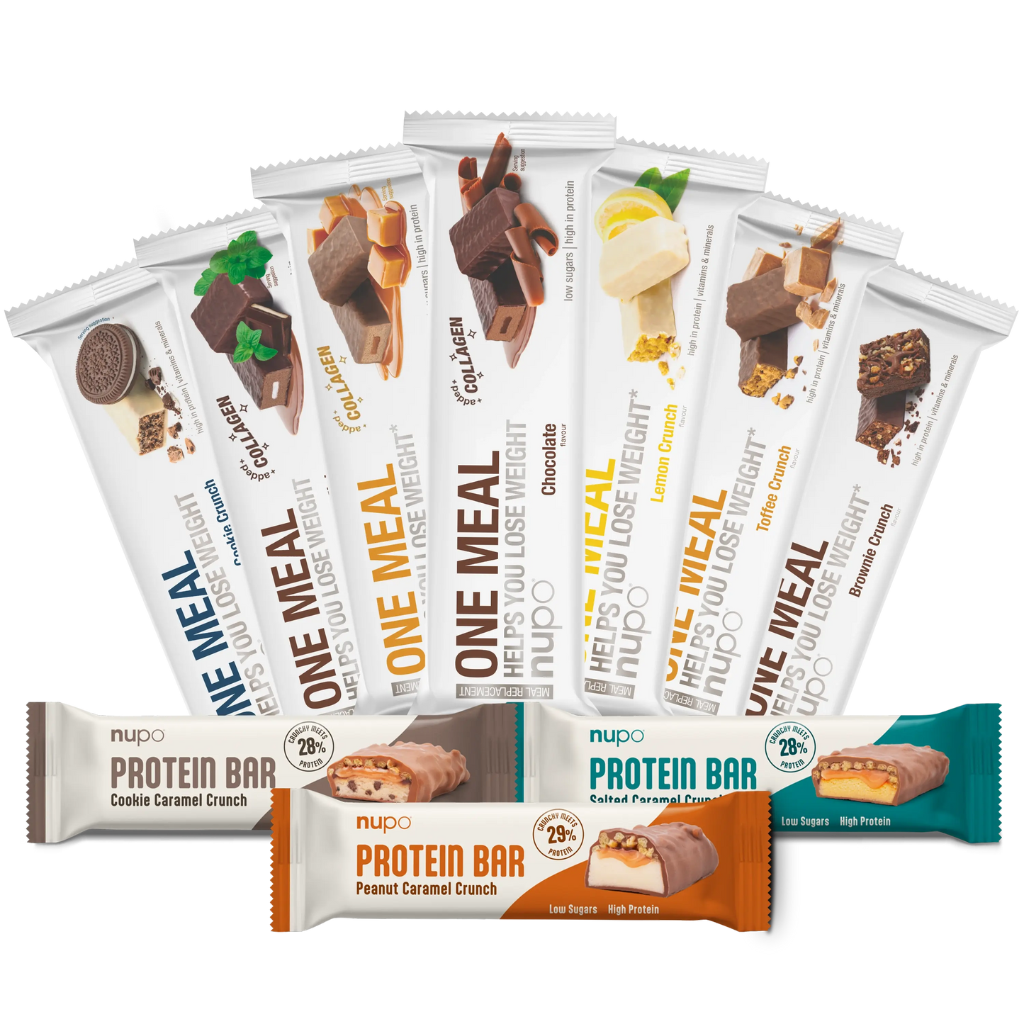 bundle with meal replacement bars from Nupo