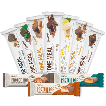 bundle with meal replacement bars from Nupo