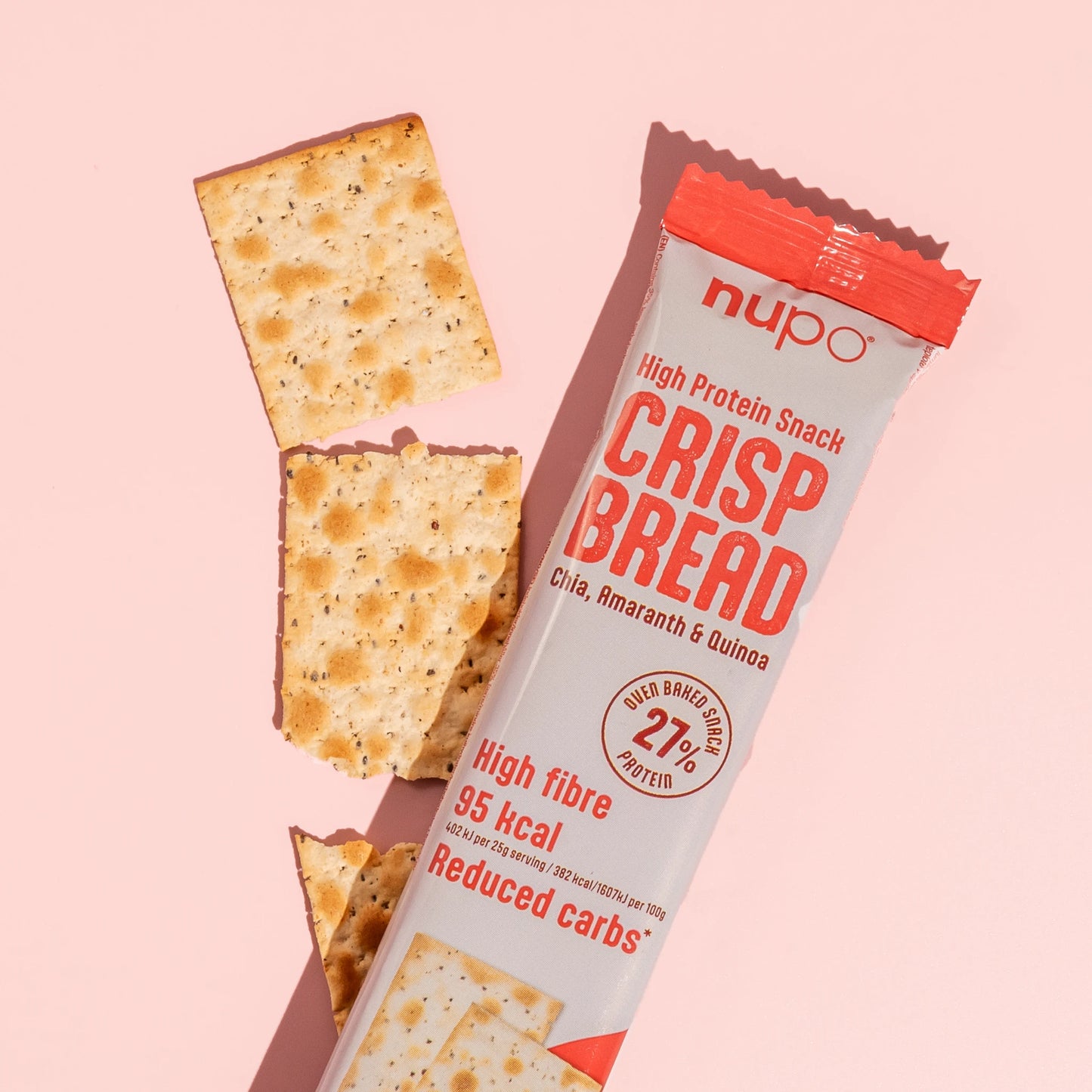 High Protein Snack Crisp Bread